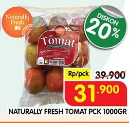 Promo Harga Naturally Fresh Tomat 1000 gr - Superindo