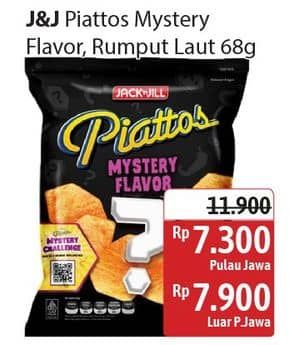 Promo Harga Piattos Snack Kentang Mystery, Seaweed 68 gr - Alfamidi