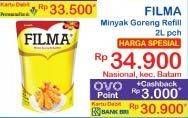 Promo Harga Filma Minyak Goreng 2000 ml - Indomaret