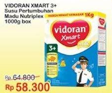 Promo Harga VIDORAN Xmart 3+ Madu 1000 gr - Indomaret