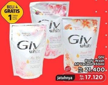 Promo Harga GIV Body Wash All Variants 450 ml - LotteMart