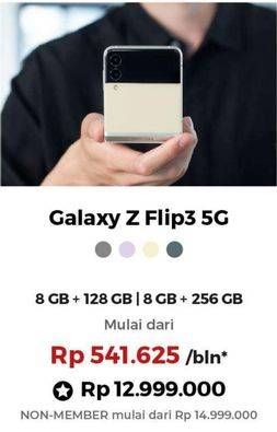 Promo Harga SAMSUNG Galaxy Z Flip3 5G  - Erafone