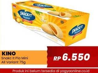 Promo Harga Kino Snackit Nastar Pineapple Cake All Variants per 8 pcs 14 gr - Yogya