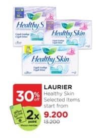 Promo Harga Laurier Healthy Skin Day Wing 22cm 9 pcs - Watsons