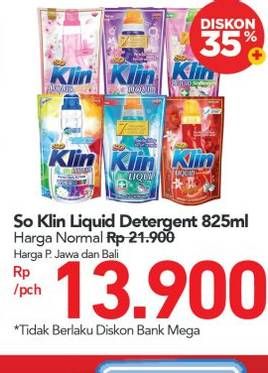Promo Harga SO KLIN Liquid Detergent + Anti Bacterial Red Perfume Collection, + Anti Bacterial Biru, Power Clean Action White Bright, + Softergent Soft Sakura, + Softergent Pink, + Anti Bacterial Violet Blossom 750 ml - Carrefour