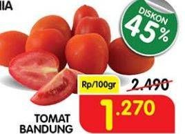 Promo Harga Tomat Bandung per 100 gr - Superindo