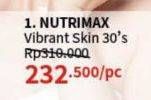 Promo Harga Nutrimax Vibrant Skin 30 pcs - Guardian