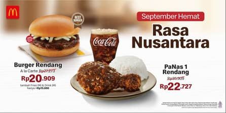 Promo Harga Rasa Nusantara  - McD