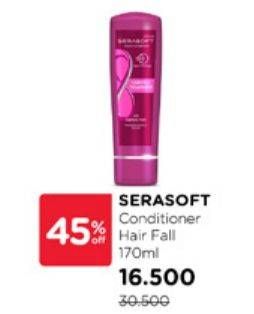 Promo Harga Serasoft Conditioner Hairfall Treatment 170 ml - Watsons