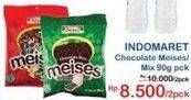 Promo Harga INDOMARET Meises Mix 90 gr - Indomaret