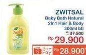 Promo Harga ZWITSAL Natural Baby Bath 2 In 1 300 ml - Indomaret