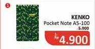 Promo Harga KENKO Pocket Note A5-100  - Alfamidi
