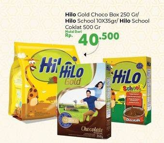 Promo Harga Gold Chocolate 250g / School 10x35g / School Chocolate 500g  - Carrefour