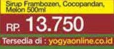 Promo Harga FREISS Syrup Frambozen, Cocopandan, Melon 500 ml - Yogya