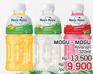 Promo Harga Mogu Mogu Minuman Nata De Coco All Variants 320 ml - LotteMart