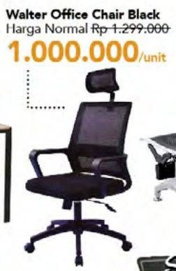 Promo Harga Office Chair Walter  - Carrefour