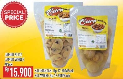 Promo Harga Jamur Slice/Whole  - Hypermart