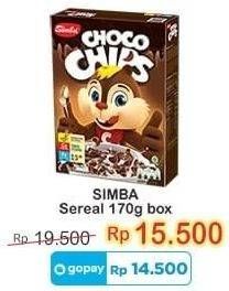 Promo Harga Simba Cereal Choco Chips 170 gr - Indomaret