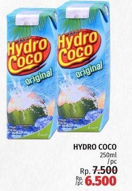 Promo Harga Hydro Coco Minuman Kelapa Original 250 ml - LotteMart