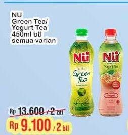 Promo Harga NU Yogurt Tea/NU Green Tea   - Indomaret