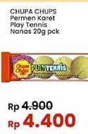 Promo Harga Chupa Chups Permen Karet Play Tennis  Nanas 20 gr - Indomaret