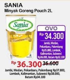 Promo Harga Sania Minyak Goreng 2000 ml - Alfamart