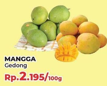 Promo Harga Mangga Gedong per 100 gr - Yogya