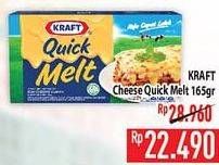 Promo Harga KRAFT Quick Melt 165 gr - Hypermart