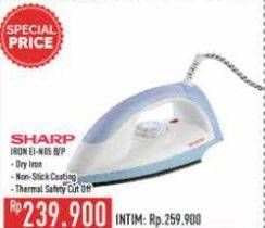 Promo Harga Sharp EI-N05 Iron  - Hypermart