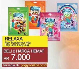 Promo Harga RELAXA Candy Play Transformers, Little Pony 40 gr - Yogya