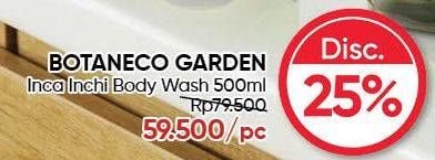 Promo Harga BOTANECO GARDEN Body Wash 500 ml - Guardian