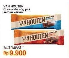 Promo Harga Van Houten Chocolate All Variants 40 gr - Indomaret