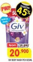 Promo Harga GIV Body Wash All Variants 825 ml - Superindo