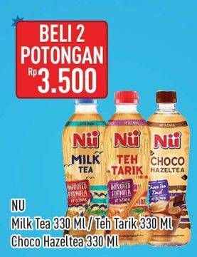 Promo Harga NU Milk Tea/Teh Tarik/Choco Hazeltea  - Hypermart
