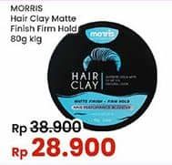 Promo Harga Morris Hair Clay 80 gr - Indomaret