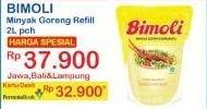 Promo Harga Bimoli Minyak Goreng 2000 ml - Indomaret