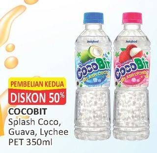 Promo Harga FRUTAMIN Cocobit Splash Coco, Guava, Lychee 350 ml - Alfamart