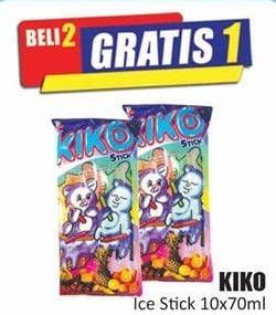 Promo Harga KIKO Ice Stick Tropical per 10 pcs 90 ml - Hari Hari