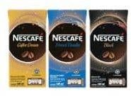 Promo Harga Nescafe Ready to Drink Black, Coffee Cream, French Vanilla 180 ml - Carrefour