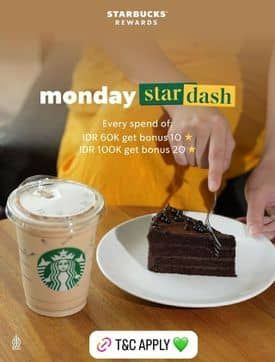 Promo Harga Monday Stardash  - Starbucks