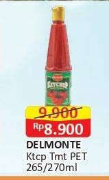 Promo Harga DEL MONTE Saus Tomat 270 ml - Alfamart