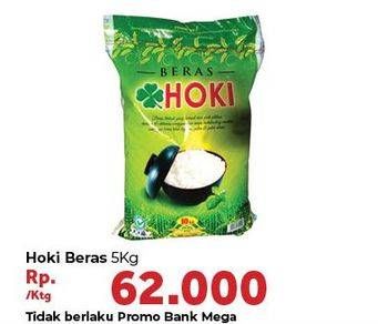 Promo Harga HOKI Beras 5 kg - Carrefour