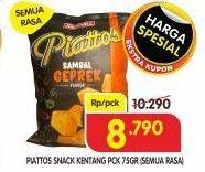 Promo Harga Piattos Snack Kentang All Variants 75 gr - Superindo