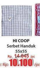 Promo Harga Hi Coop Serbet Handuk 55 X 55 Cm  - Hari Hari