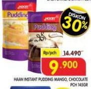 Promo Harga Haan Pudding Mango, Chocolate 145 gr - Superindo