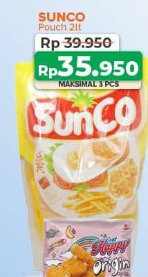 Promo Harga Sunco Minyak Goreng 2000 ml - Yogya