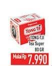 Promo Harga Tong Tji Teh Bubuk Super 80 gr - Hypermart