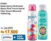 Promo Harga Posh Perfumed Body Spray   - Indomaret