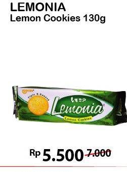 Promo Harga NISSIN Cookies Lemonia Lemon 130 gr - Alfamart