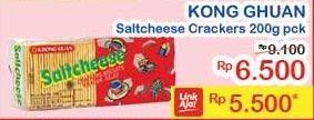 Promo Harga KHONG GUAN Saltcheese Regular 200 gr - Indomaret